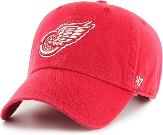 Detroit Red Wings 47 Clean Up Cap