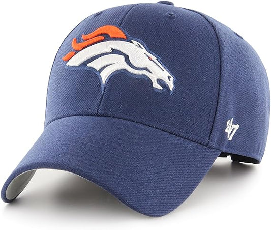 Denver Broncos Navy MVP Adjustable Cap