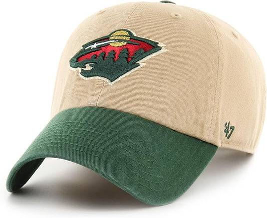 Minnesota Wild 2Tone Clean Up Cap