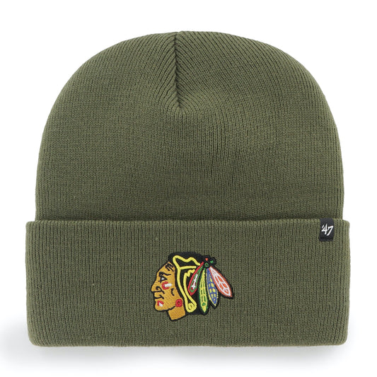 Chicago Blackhawks Sandlewood Haymaker Beanie