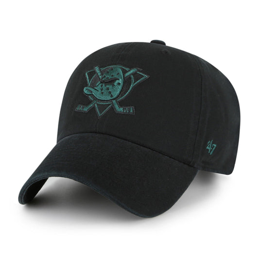 Anaheim Ducks '47 Clean Up Unstructured Adjustable Black Cap