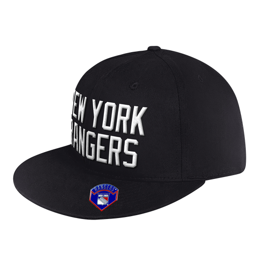 New York Rangers Starter Black Ice Snapback Cap