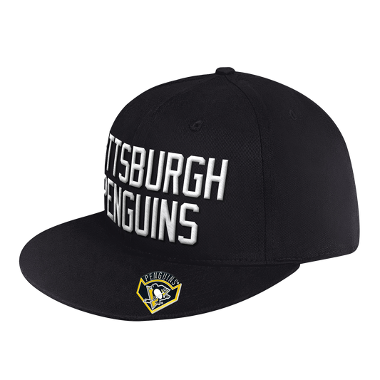 Pittsburgh Penguins Starter Black Ice Snapback Cap