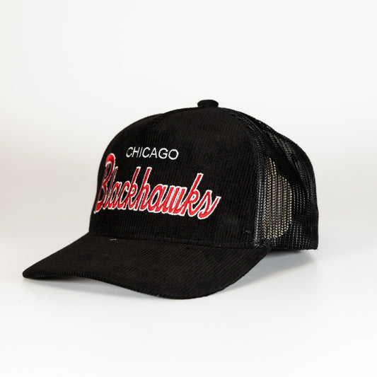 Chicago Blackhawks Times Up Trucker Cap