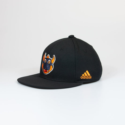 New York Islanders Mascot Flat Brim Snapback Cap