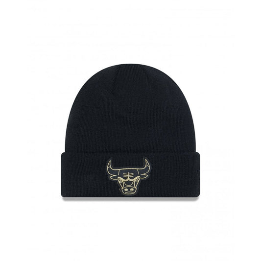 Chicago Bulls Metallic Badge Beanie