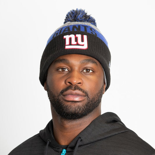 New York Giants Colour Stripe Beanie Sport Knit