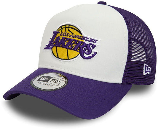 Los Angeles Lakers A Frame Trucker Cap